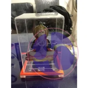 JIYA Acrylic Jhulelal Transparent Donation Box